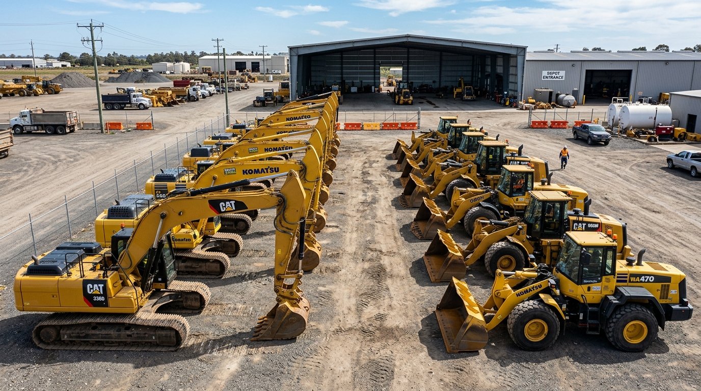Heavy Equipment Rental Fleet Operations & High-Value Machinery Deployments